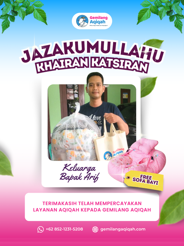 Gemilang Aqiqah 18 Juni Testimoni