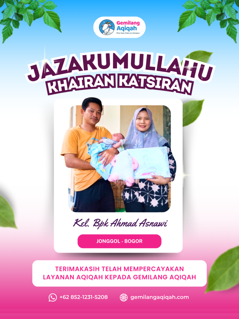 Gemilang Aqiqah 19 Agustus Testimoni